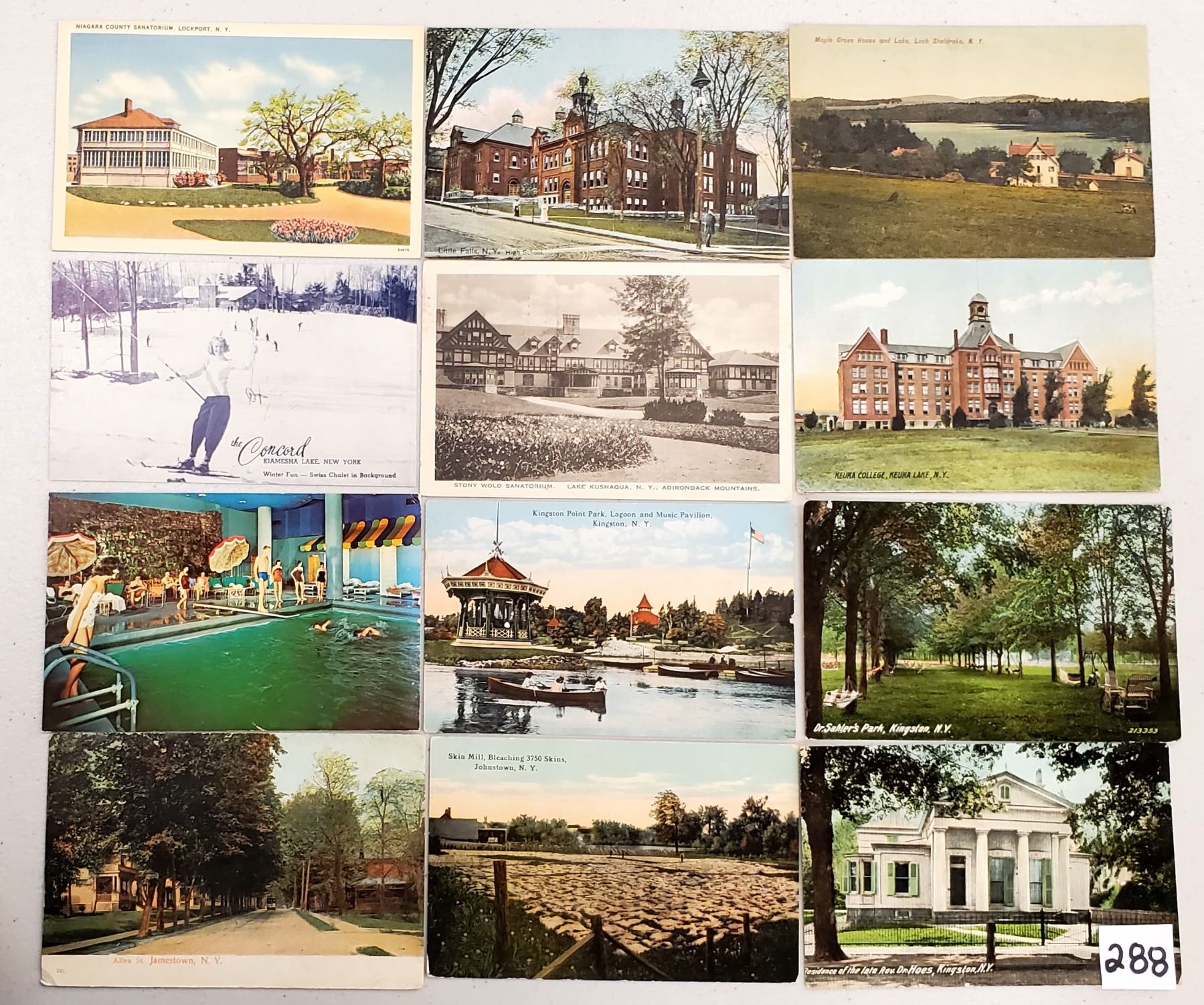 Pre Sorted Postcards Example Box of Sorted New York Postcards 325+ Postcards