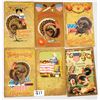 Image 2 : Patriotic Thanksgiving Holiday Greeting Postcards 22