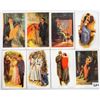 Image 2 : Signed Artist Dewey Ladies & Romance Greeting Postcards 29 Cards