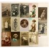 Image 1 : Real Photo Children - Many with Toys - 19 Postcards