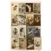 Image 2 : Tinted Real Photo People Postcards Approx. 75