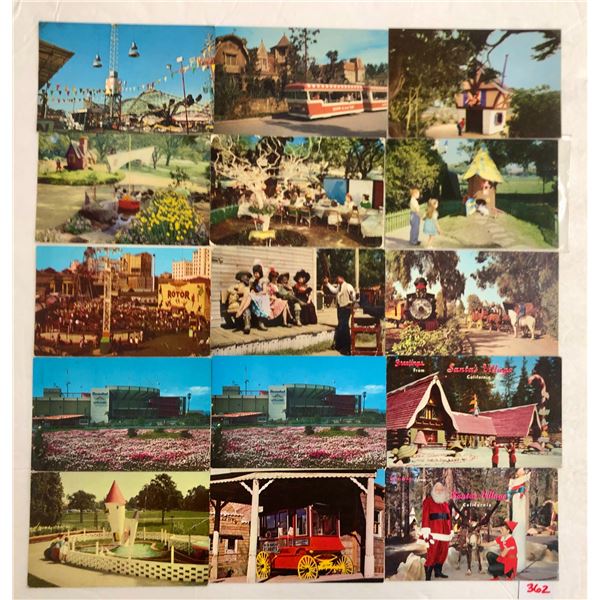 California Amusement Park Postcards 45+
