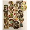 Image 1 : Novelty - 21 Birthday Number Cut out Tinted Cards