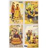 Image 1 : Set of 12 Signed Artist George P. de Laetigig Greeting Postcards & Wrapper