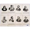 Image 1 : Royalty -Kings & Queens of France 100 Cartes Postales Portraits Historiques Postcards