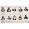 Image 2 : Royalty -Kings & Queens of France 100 Cartes Postales Portraits Historiques Postcards