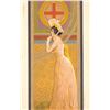 Image 1 : 5 Art Noveau Basch Arpad Pretty Lady Postcards