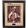 Image 1 : John Wayne Framed Artwork