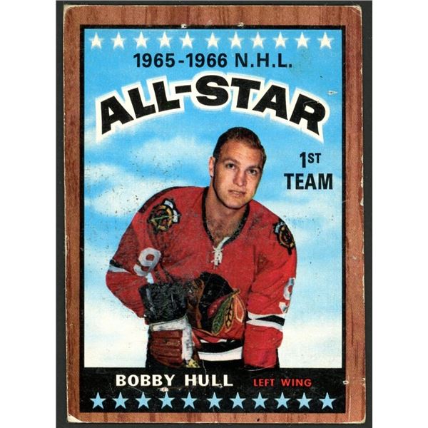 1966-67 Topps #125 Bobby Hull AS