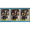Image 1 : Lot of 3 x 1989-90 OPC #1 Mario Lemieux (NM)