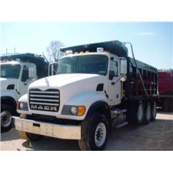 2005 MACK CV713 GRANITE TRI-AXLE DUMP