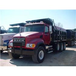 2004 MACK CV713 GRANITE TRI-AXLE DUMP