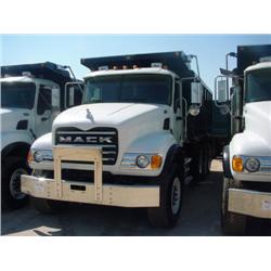 2003 MACK CV713 GRANITE TRI-AXLE DUMP