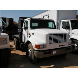 1994 INTERNATIONAL 4700 DT408 S/A FLATBED TRUCK