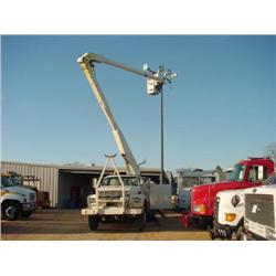 1984 FORD F SERIES T/A BUCKET TRUCK & JIB