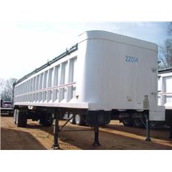 1991 TI-BROOK 39' ALUMINUM DUMP TRAILER