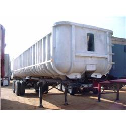 1976 FRUEHAUF 30' ALUMINUM DUMP TRAILER