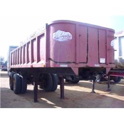 1984 PALMER TA-22 STEEL DUMP TRAILER