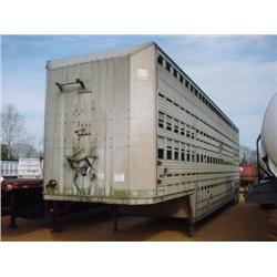 1977 BARRETT 45' STOCK TRAILER
