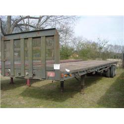 1970 DORSEY 40' FLATBED TRAILER