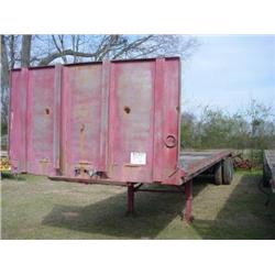 GINDY 40' FLATBED TRAILER