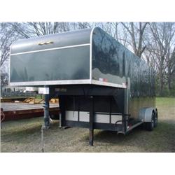 C & W 25' T/A ENCLOSED TRAILER