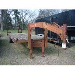 SHOPBUILT DUAL TANDEM GOOSENECK TRAILER