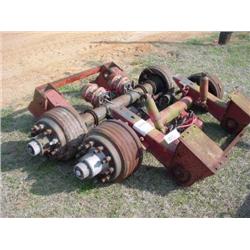 (1) LOT 2 TRAILER AXLES