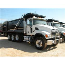 2005 MACK CV713 GRANITE TRI-AXLE DUMP