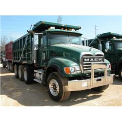 2005 MACK CV713 GRANITE TRI-AXLE DUMP