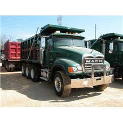2005 MACK CV713 GRANITE TRI-AXLE DUMP