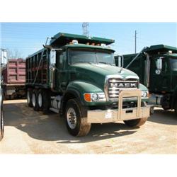 2005 MACK CV713 GRANITE TRI-AXLE DUMP