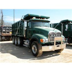 2005 MACK CV713 GRANITE TRI-AXLE DUMP