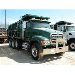 2005 MACK CV713 GRANITE TRI-AXLE DUMP
