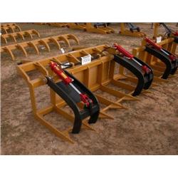 UNUSED 6' HYDRAULIC GRAPPLE