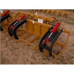 UNUSED 6' HYDRAULIC GRAPPLE
