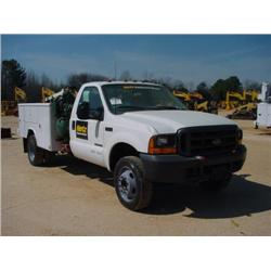 2000 FORD F550 XL SUPER DUTY SERVICE TRUCK