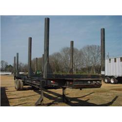 SHOPBUILT 4 BOLSTER LOG TRAILER