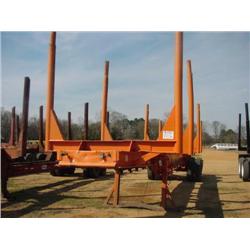 SHOPBUILT 4 BOLSTER LOG TRAILER