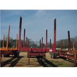 SHOPBUILT 4 BOLSTER LOG TRAILER