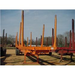 SHOPBUILT 4 BOLSTER LOG TRAILER
