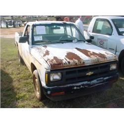 1991 CHEVROLET S10 PICKUP