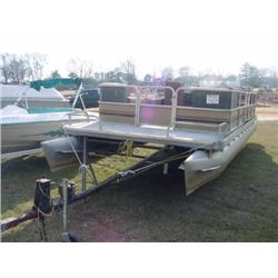 AQUA PATIO PONTOON BOAT