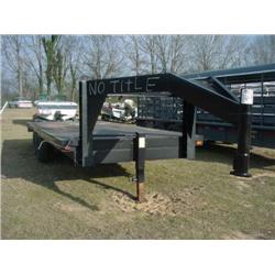 SHOPBUILT 20' T/A GOOSENECK TRAILER