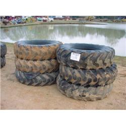 (1) LOT 6 14.00-24 TIRES