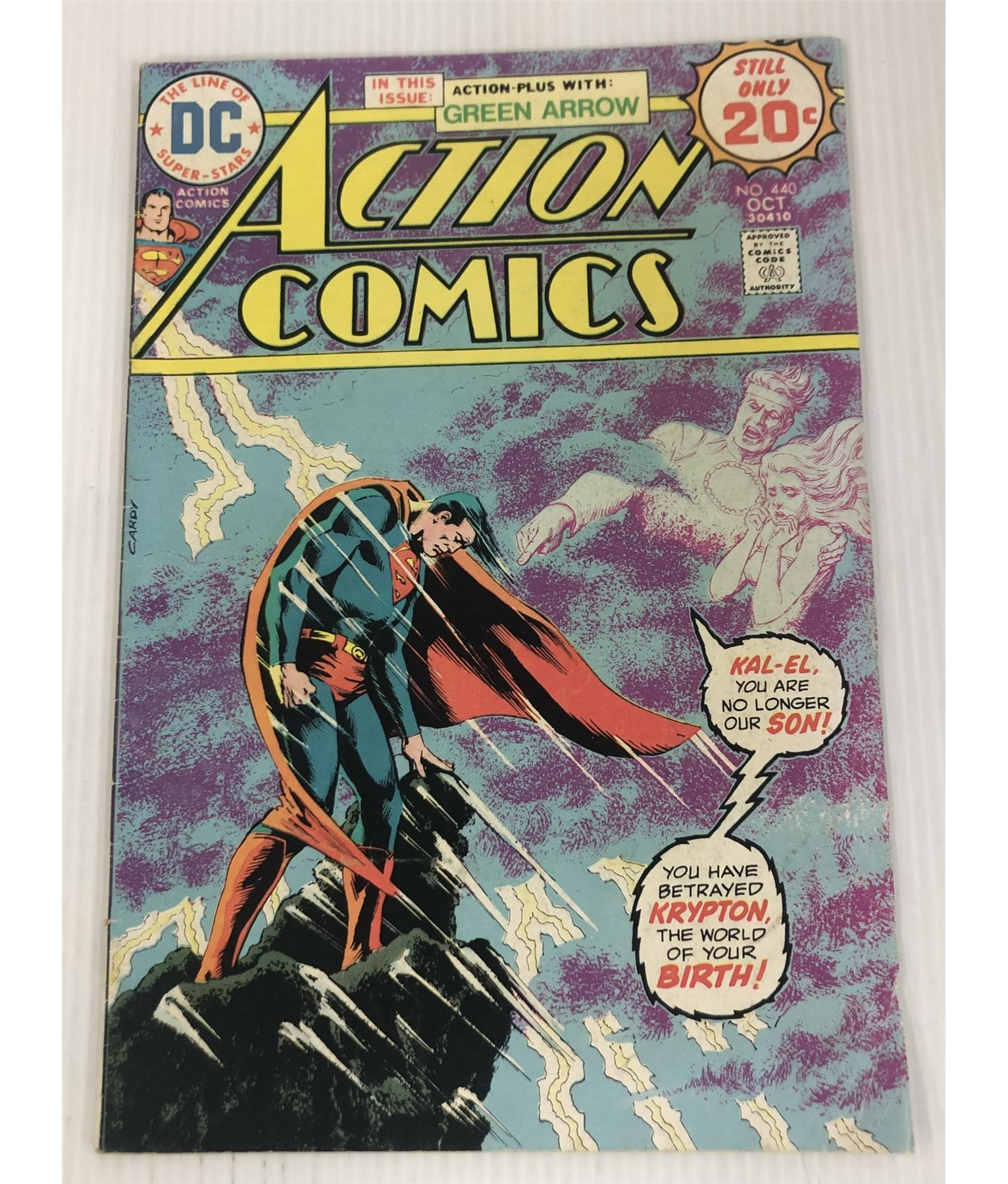 DC Comics Action Comics Action-Plus With: Green Arrow 20 Cent Comic No. 440
