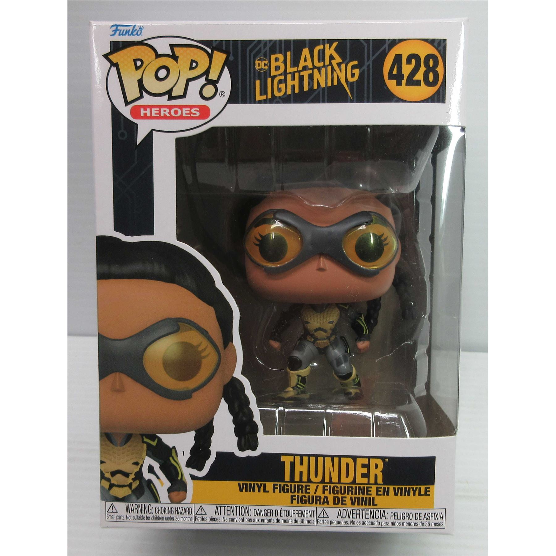 Funko Pop! Heroes DC Black Lightning Figure No. 428 Thunder