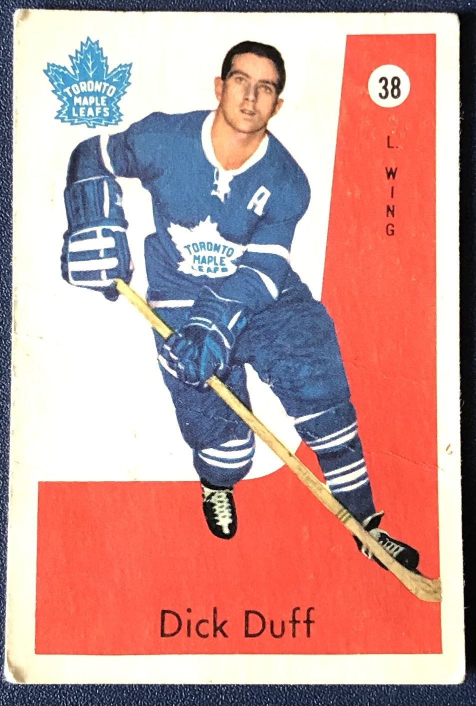 1959-60 PARKHURST DICK DUFF (HOF)