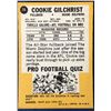 Image 2 : 1967 TOPPS COOKIE GILCHRIST (HOF)