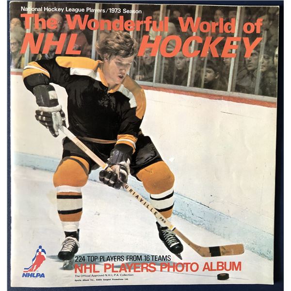 1973 EDDIE SARGENT NHL COMPLETE SET WITH ALBUM